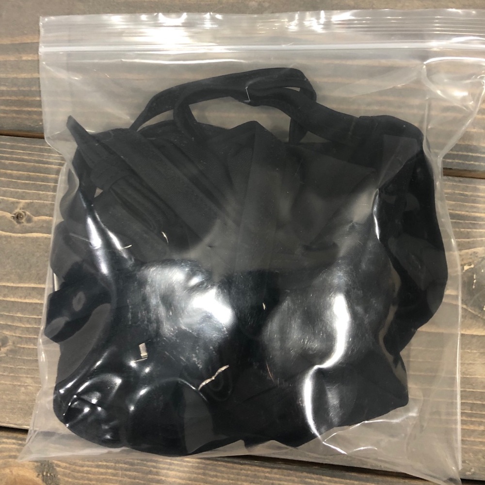 Black Strappy High Waisted Bikini - Picture 5 of 6